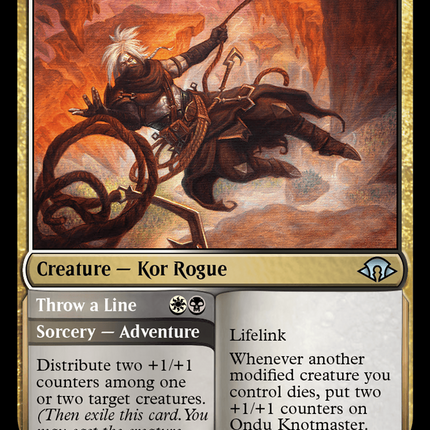 Ondu Knotmaster // Throw a Line [Modern Horizons 3] Foil