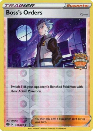 Boss's Orders - 132/172 (Regional Championships) [League & Championship Cards] Reverse Holofoil