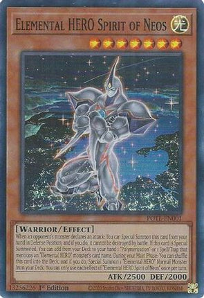 Elemental HERO Spirit of Neos (Super Rare) [POTE-EN001] Unlimited