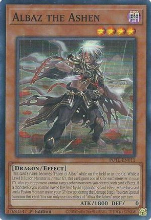Albaz the Ashen (Super Rare) [POTE-EN011] Unlimited
