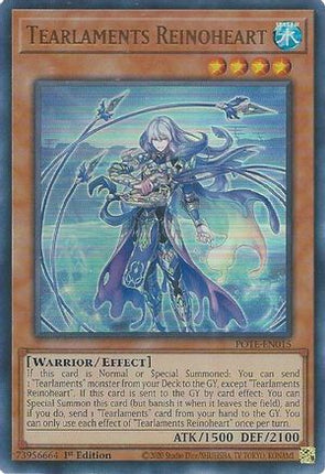 Tearlaments Reinoheart (Ultra Rare) [POTE-EN015] 1st Edition