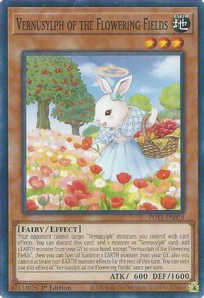 Vernusylph of the Flowering Fields (Common / Short Print) [POTE-EN018] Unlimited
