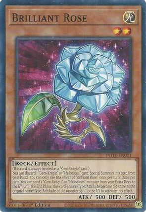 Brilliant Rose (Common / Short Print) [POTE-EN021] 1st Edition