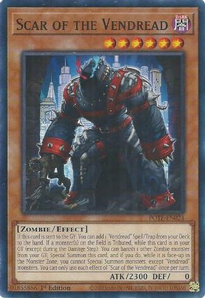 Scar of the Vendread (Common / Short Print) [POTE-EN024] 1st Edition