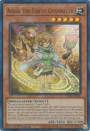 Aussa the Earth Channeler (Ultra Rare) [POTE-EN032] Unlimited