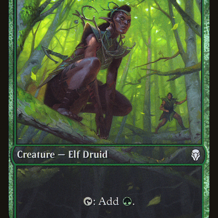 Llanowar Elves [Dominaria Promos] Foil