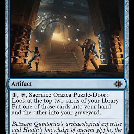 Orazca Puzzle-Door [The Lost Caverns of Ixalan]