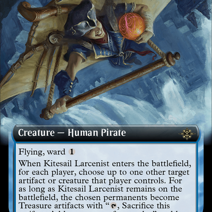 Kitesail Larcenist (Extended Art) [The Lost Caverns of Ixalan]