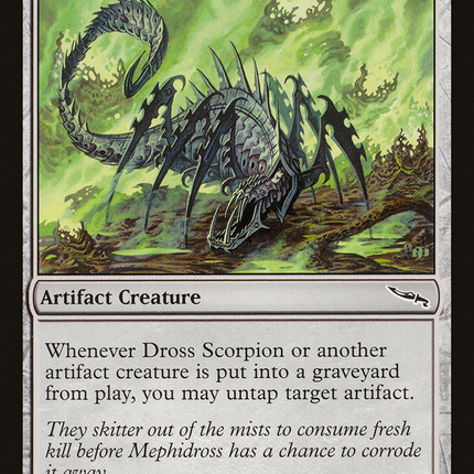 Dross Scorpion [Mirrodin]
