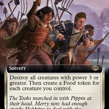 The Battle of Bywater (Extended Art) [The Lord of the Rings: Tales of Middle-earth] Surge Foil