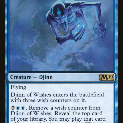 Djinn of Wishes [Core Set 2019]