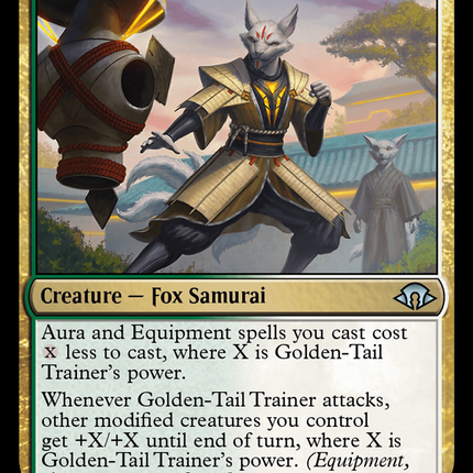 Golden-Tail Trainer [Modern Horizons 3] Foil