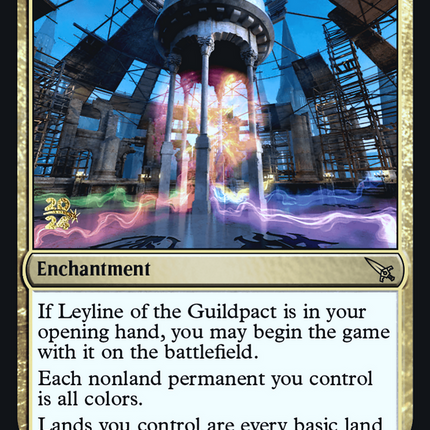 Leyline of the Guildpact [Murders at Karlov Manor Promos] Prerelease Foil