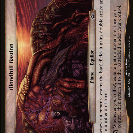 Bloodhill Bastion [Planechase Anthology Planes]