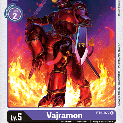 Vajramon [BT5-077] [Battle of Omni]