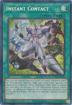 Instant Contact (Secret Rare) [POTE-EN052] 1st Edition
