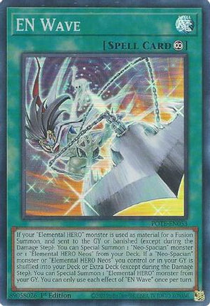EN Wave (Super Rare) [POTE-EN053] 1st Edition
