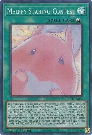 Melffy Staring Contest (Super Rare) [POTE-EN063] Unlimited