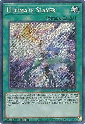 Ultimate Slayer (Secret Rare) [POTE-EN067] 1st Edition