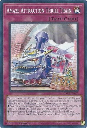 Amaze Attraction Thrill Train (Common / Short Print) [POTE-EN077] Unlimited