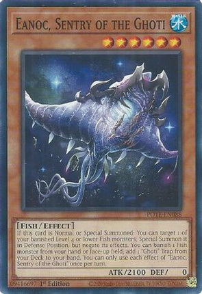 Eanoc, Sentry of the Ghoti (Common / Short Print) [POTE-EN088] 1st Edition