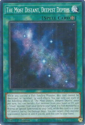 The Most Distant, Deepest Depths (Common / Short Print) [POTE-EN090] Unlimited