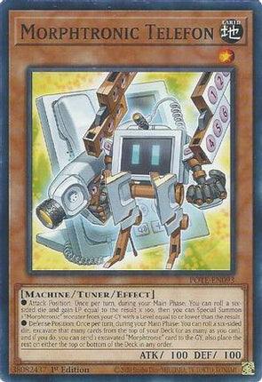 Morphtronic Telefon (Common / Short Print) [POTE-EN093] 1st Edition
