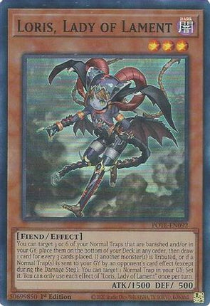 Loris, Lady of Lament (Super Rare) [POTE-EN092] Unlimited