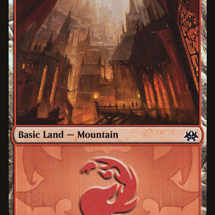 Mountain (B06) [RNA Ravnica Weekend] Foil