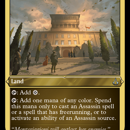 Brotherhood Headquarters [Assassin's Creed] Etched Foil