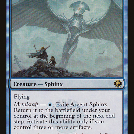 Argent Sphinx [Scars of Mirrodin]