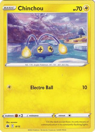 Chinchou - 8/15 [McDonald's Promos 2022]