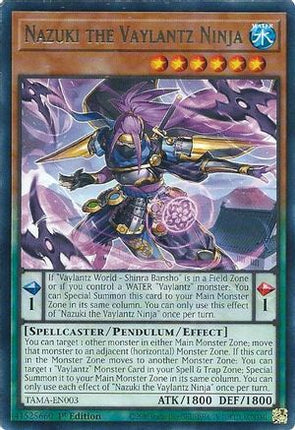 Nazuki the Vaylantz Ninja (Rare) [TAMA-EN003] 1st Edition