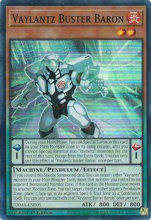 Vaylantz Buster Baron (Super Rare) [TAMA-EN005] 1st Edition