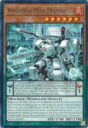 Vaylantz Mad Marquess (Rare) [TAMA-EN007] 1st Edition