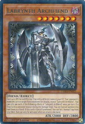 Labrynth Archfiend (Rare) [TAMA-EN015] 1st Edition