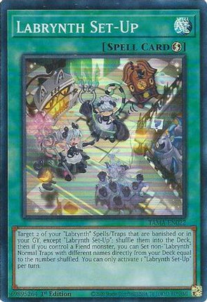 Labrynth Set-Up (Super Rare) [TAMA-EN022] 1st Edition