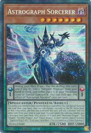 Astrograph Sorcerer (CR) (Collector's Rare) [TAMA-EN040] 1st Edition