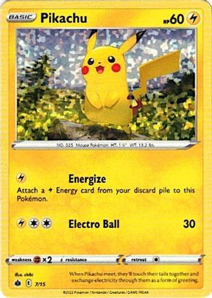 Pikachu - 7/15 [McDonald's Promos 2022] Holofoil