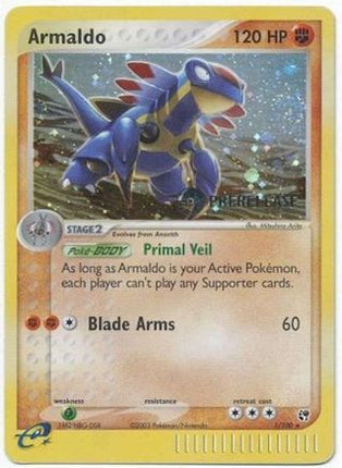 Armaldo - 1/100 (Prerelease) [Miscellaneous Cards & Products] Holofoil