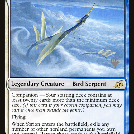 Yorion, Sky Nomad (companion) [Ikoria: Lair of Behemoths Promos]