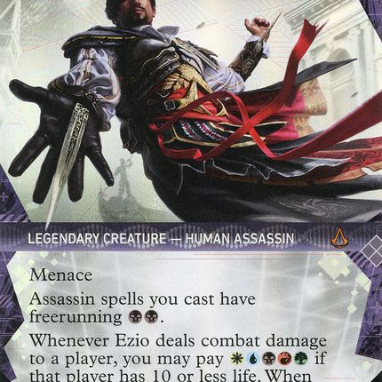 Ezio Auditore da Firenze (Showcase) (Borderless) [Assassin's Creed] Textured Foil