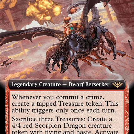 Magda, the Hoardmaster [Outlaws of Thunder Junction] Foil