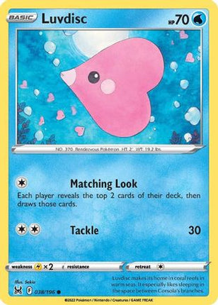 Luvdisc - 38/null [SWSH11: Lost Origin]