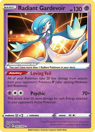 Radiant Gardevoir - 69/null [SWSH11: Lost Origin] Holofoil