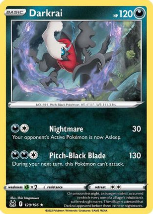 Darkrai - 120/null [SWSH11: Lost Origin] Holofoil