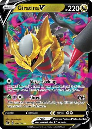 Giratina V - 130/null [SWSH11: Lost Origin] Holofoil