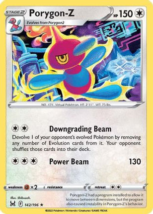 Porygon-Z - 142/null [SWSH11: Lost Origin] Reverse Holofoil