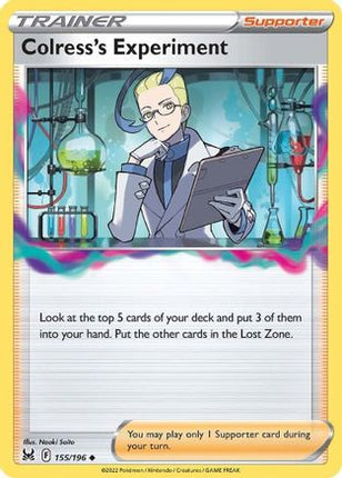 Colress's Experiment - 155/null [SWSH11: Lost Origin] Reverse Holofoil