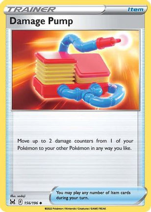 Damage Pump - 156/null [SWSH11: Lost Origin] Reverse Holofoil